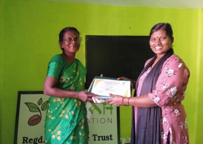 Certification Award ceremony – Tailoring class