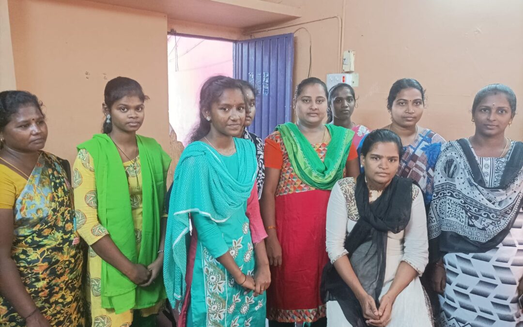 Our tailoring unit at Kannagi nagar – Chennai