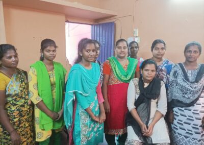 Our tailoring unit at Kannagi nagar – Chennai