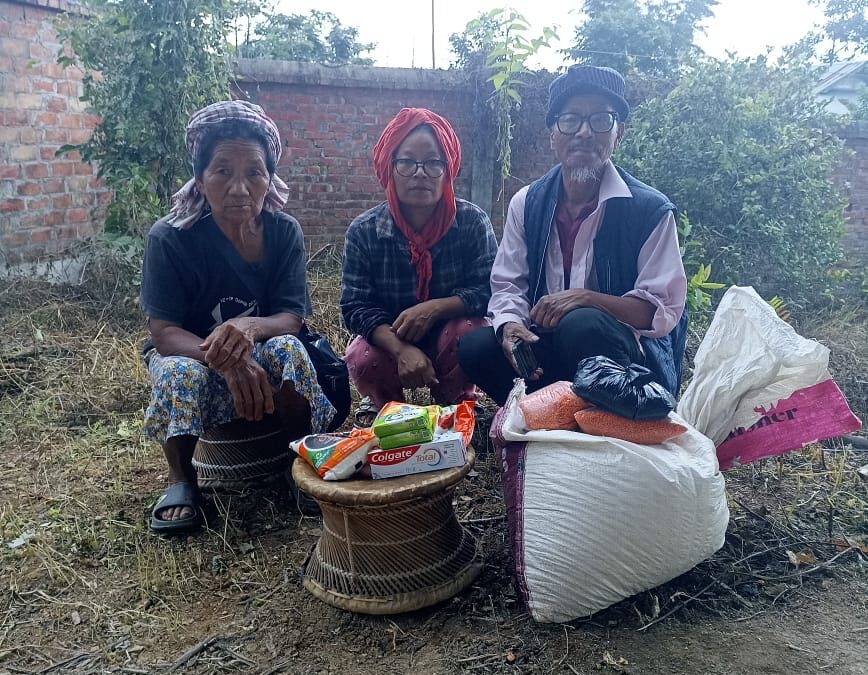 Provisions to the people of Manipur
