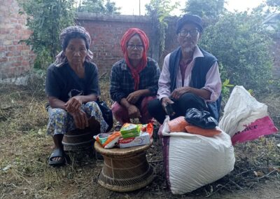 Provisions to the people of Manipur