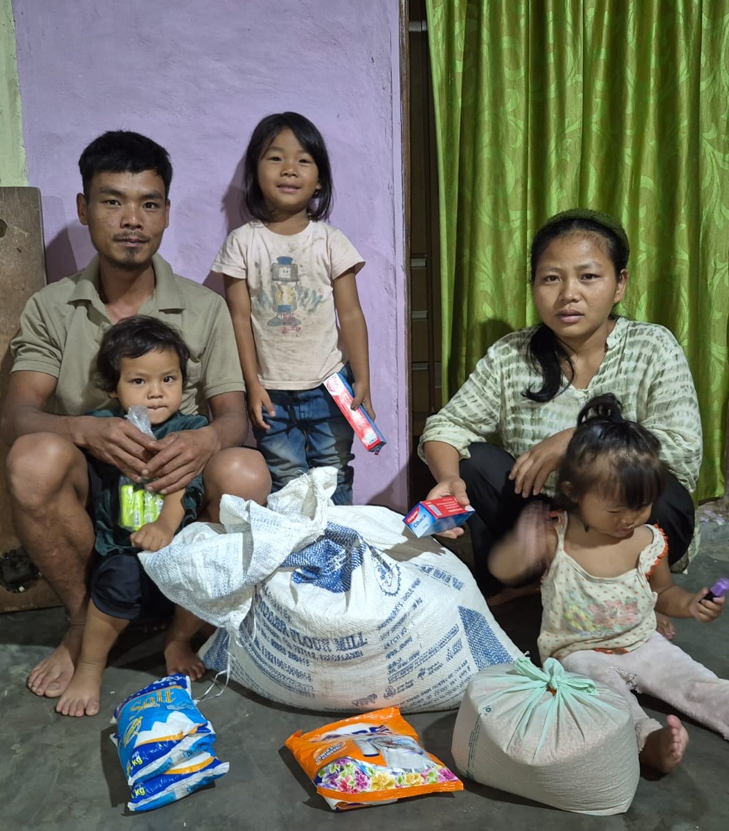 Goods dispatched to our Manipur Messianic brothers & sisters